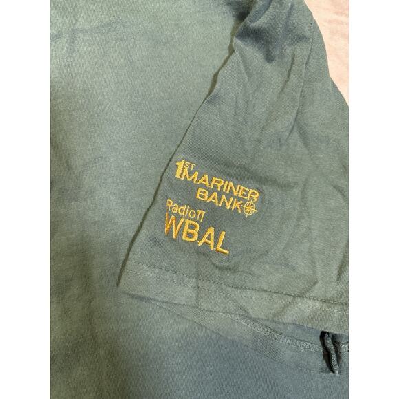 Vintage Memorial Stadium Hallowed Ground Green Dye T-Shirt MLB BASEBALL NOS XL - Picture 7 of 8